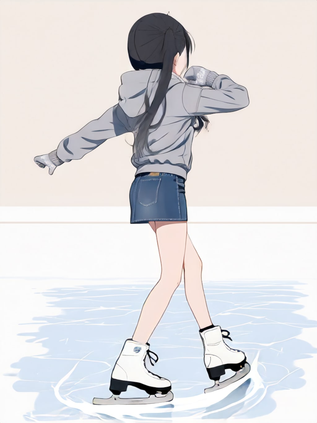 ターン【パラパライラスト】