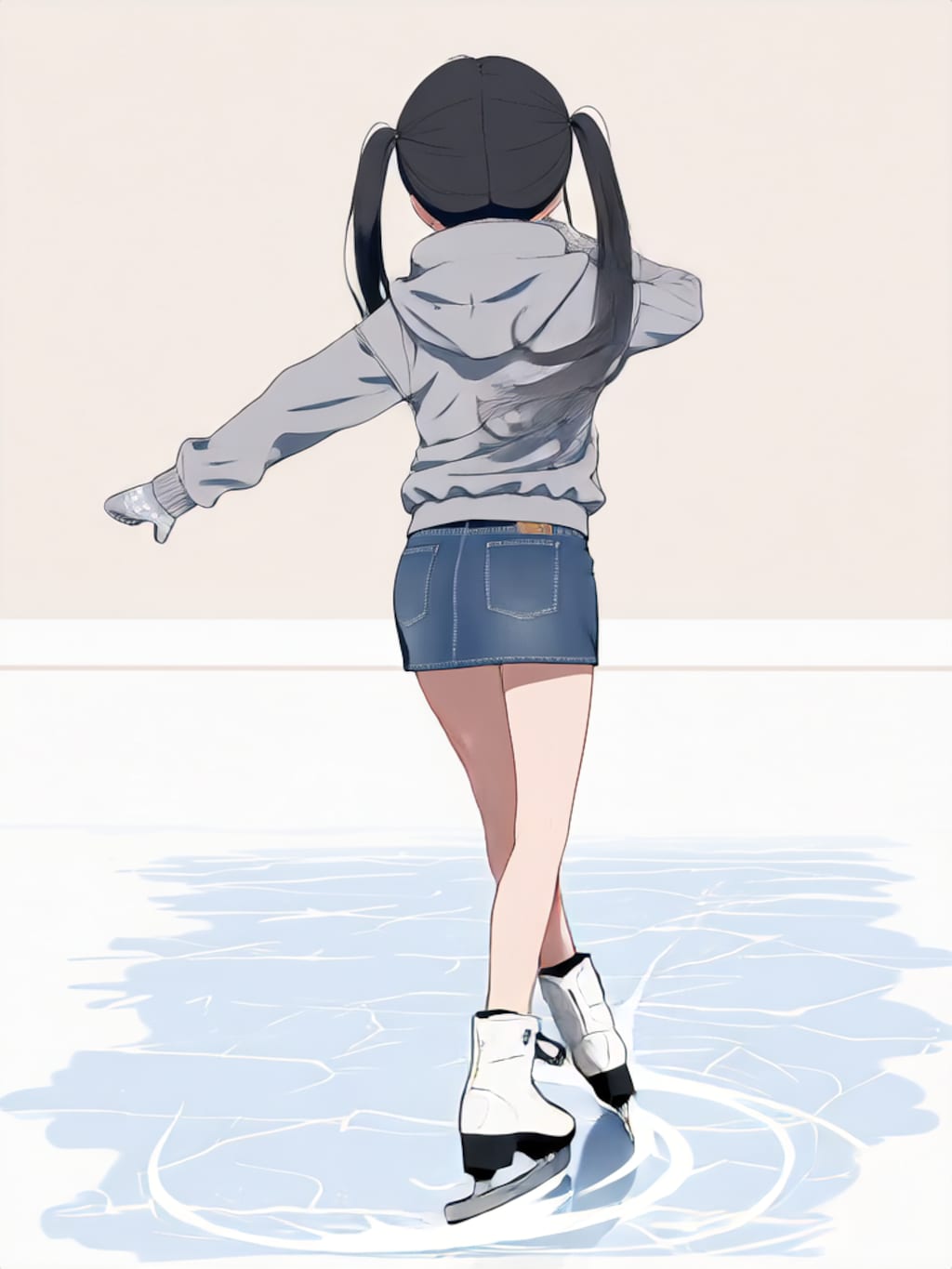 ターン【パラパライラスト】