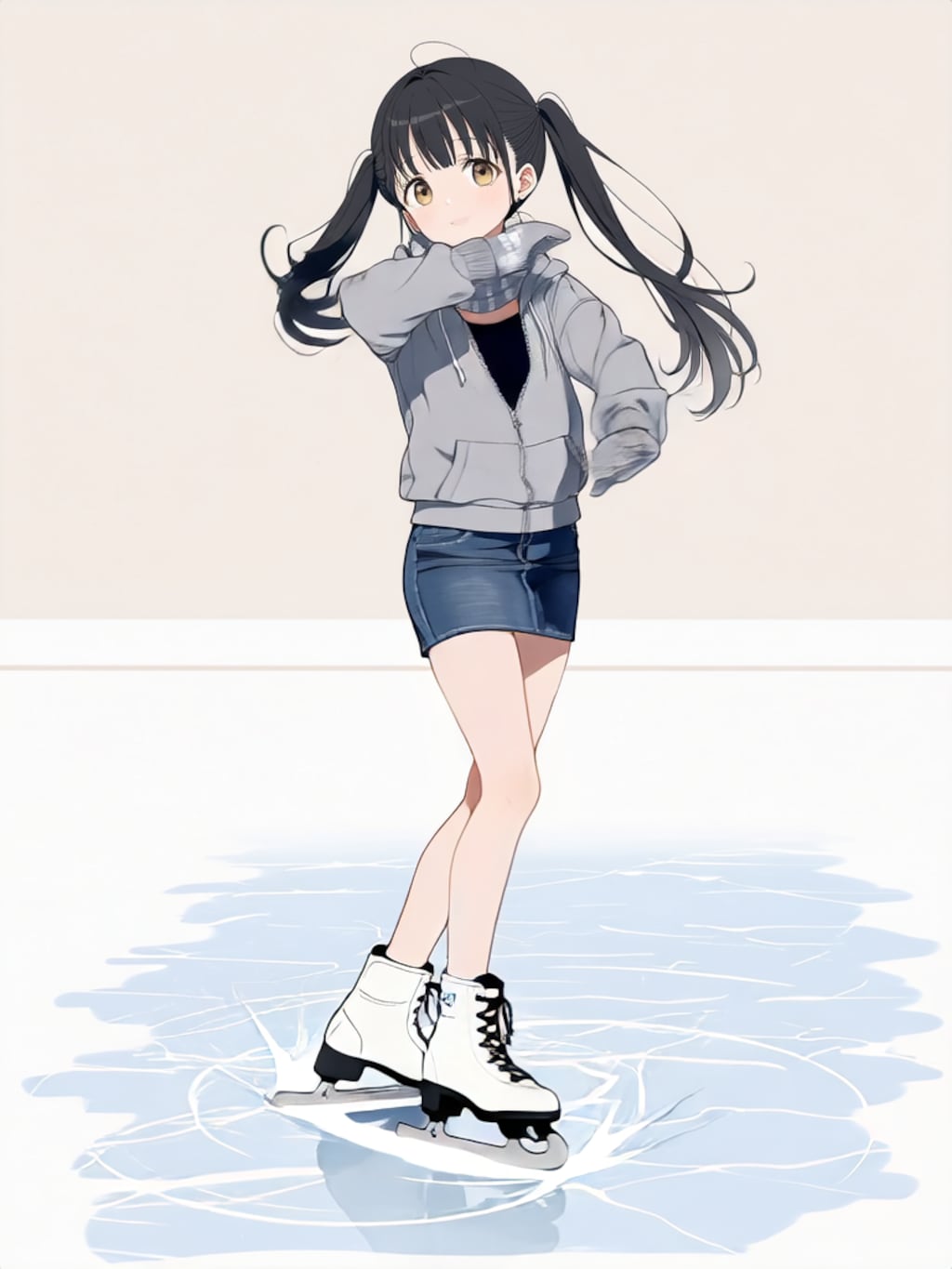 ターン【パラパライラスト】