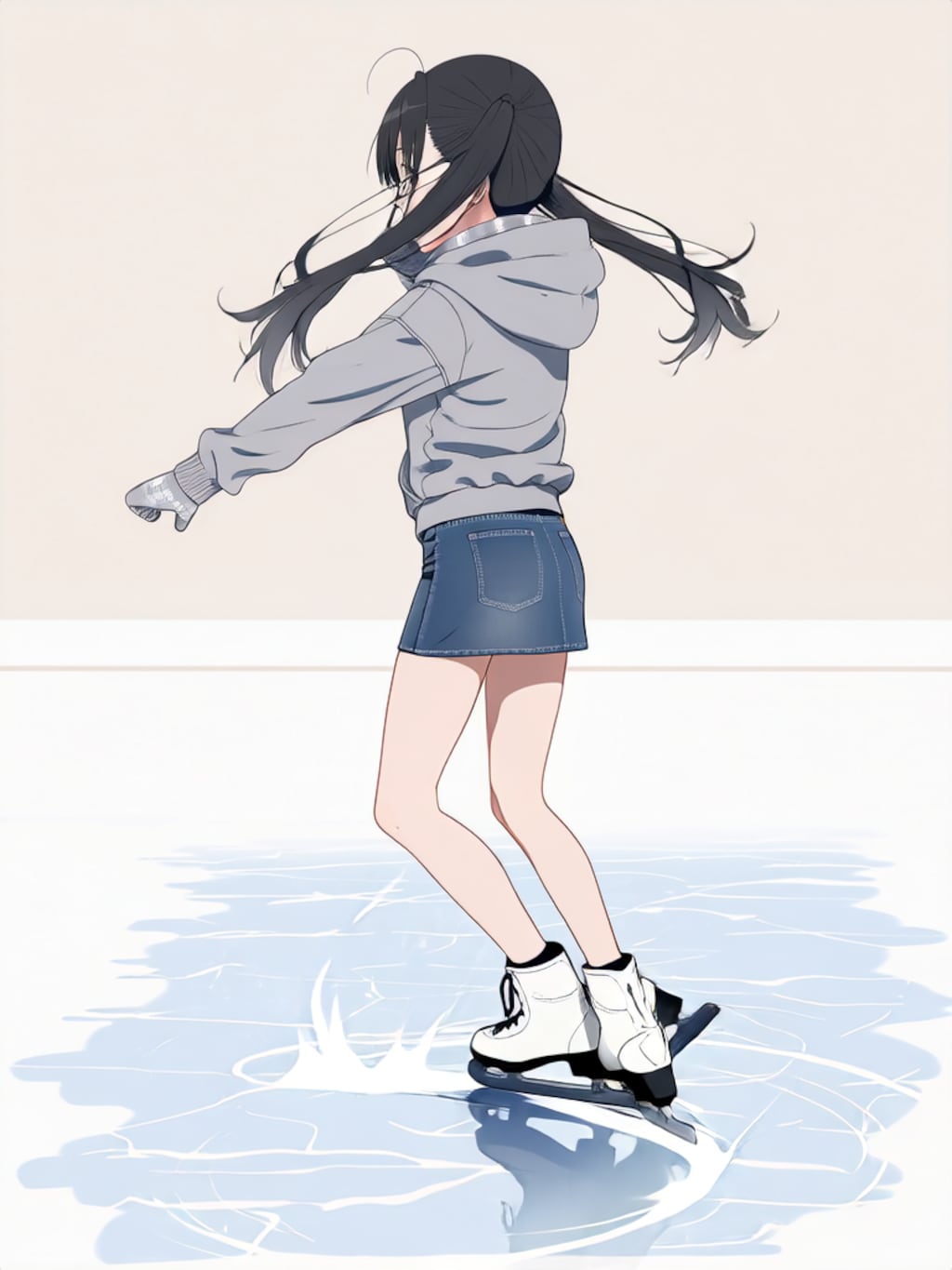 ターン【パラパライラスト】