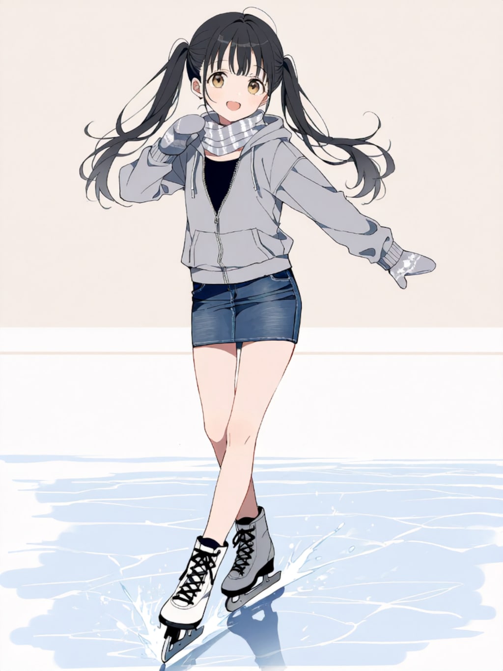 ターン【パラパライラスト】