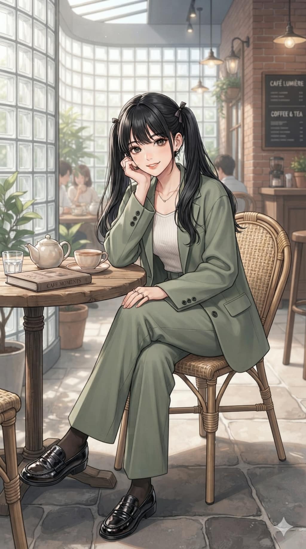 スーツ女子