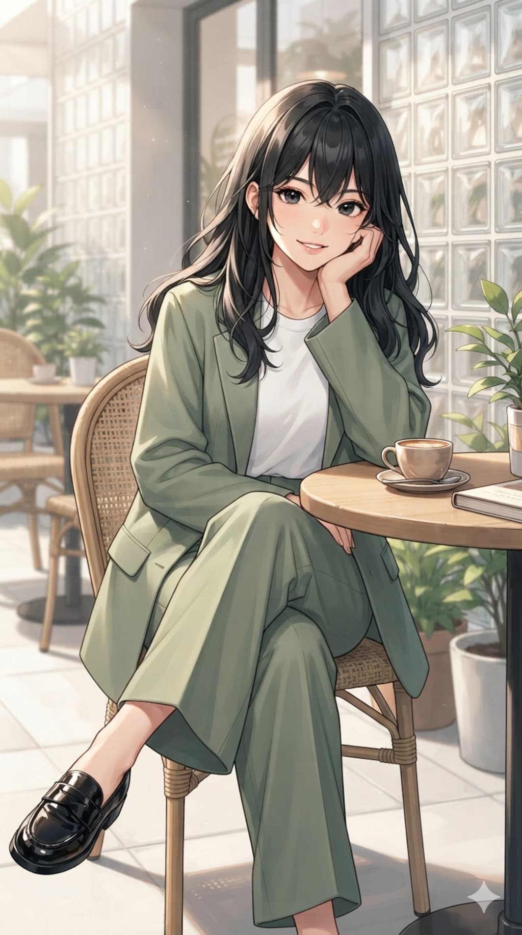 スーツ女子