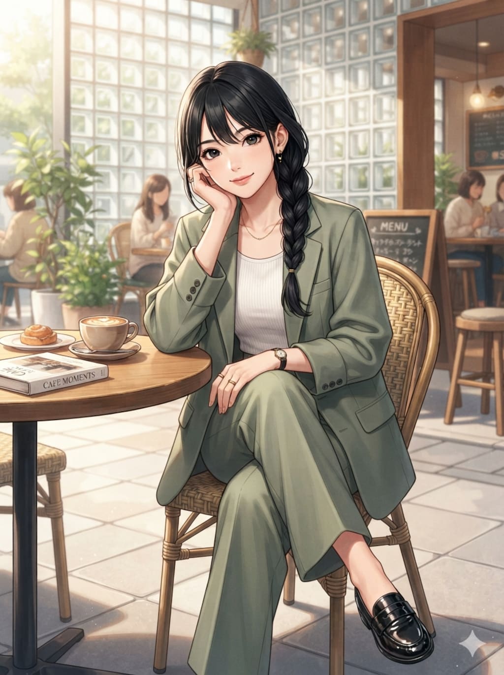 スーツ女子