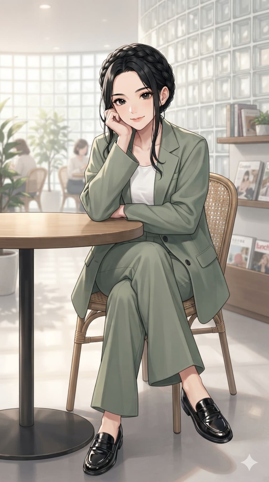 スーツ女子