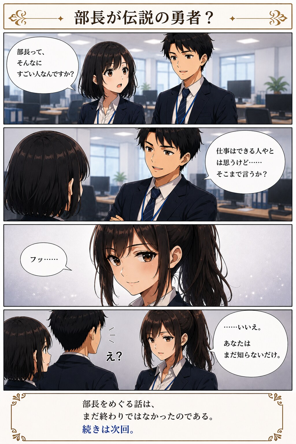 第32話　部長が伝説の勇者？