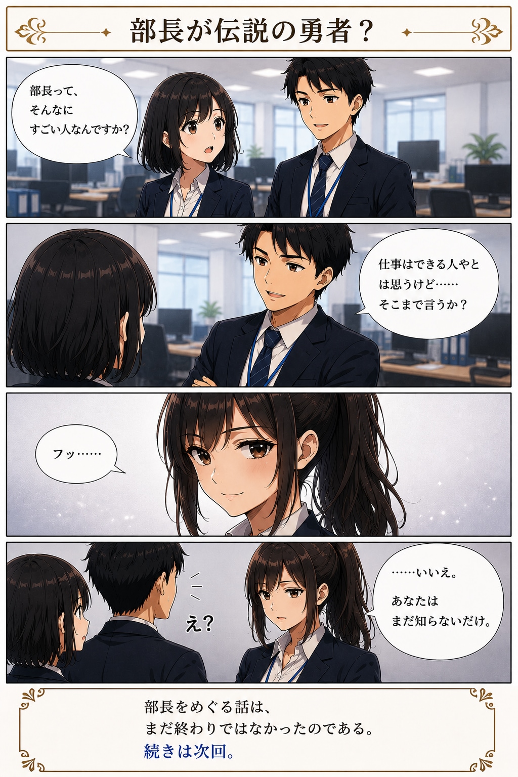 第32話　部長が伝説の勇者？