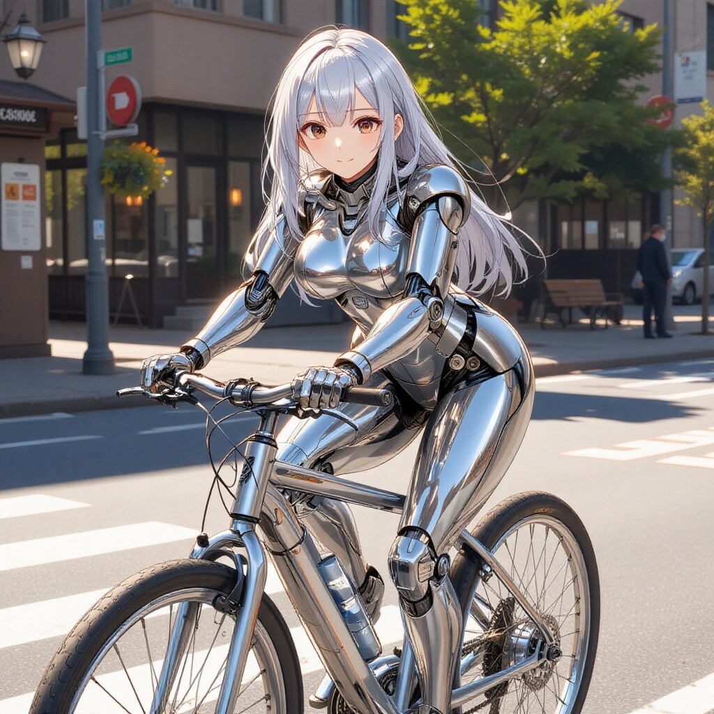 サイクリングメカ子