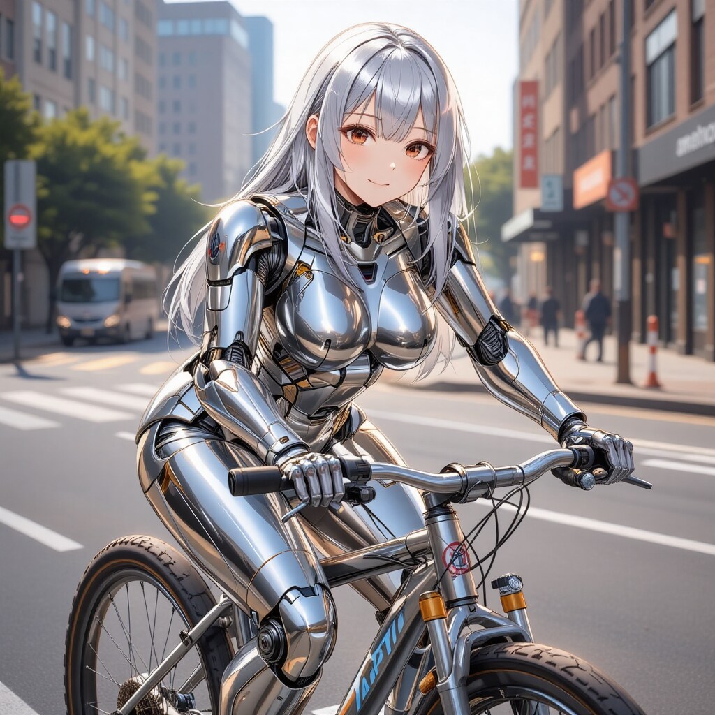 サイクリングメカ子