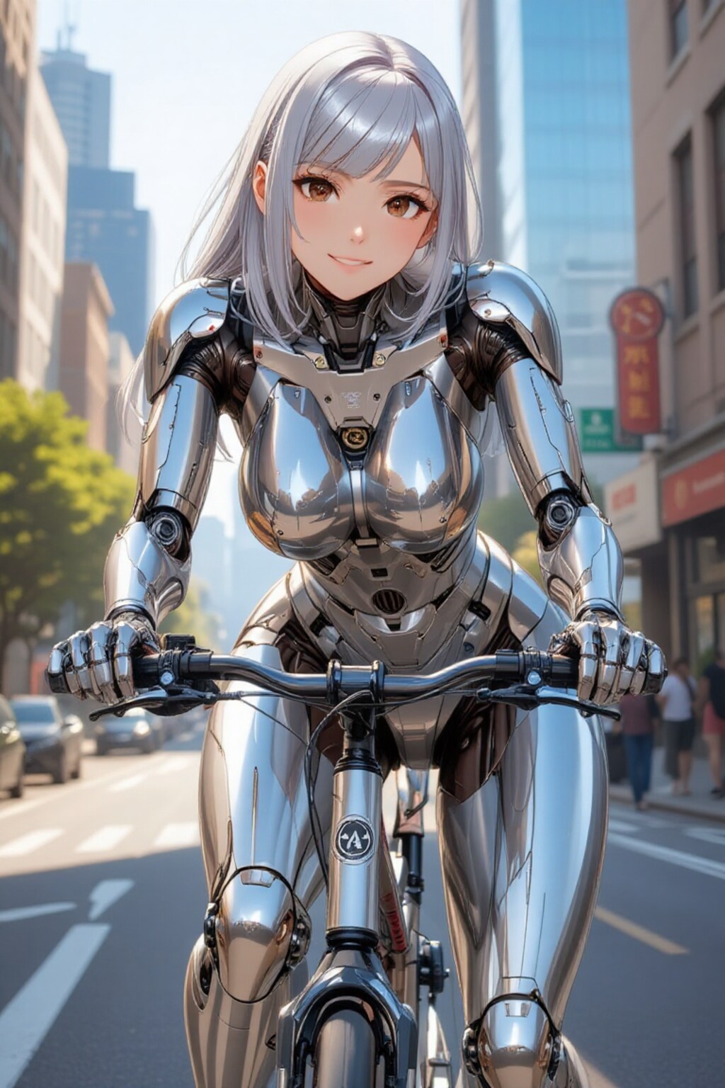 サイクリングメカ子
