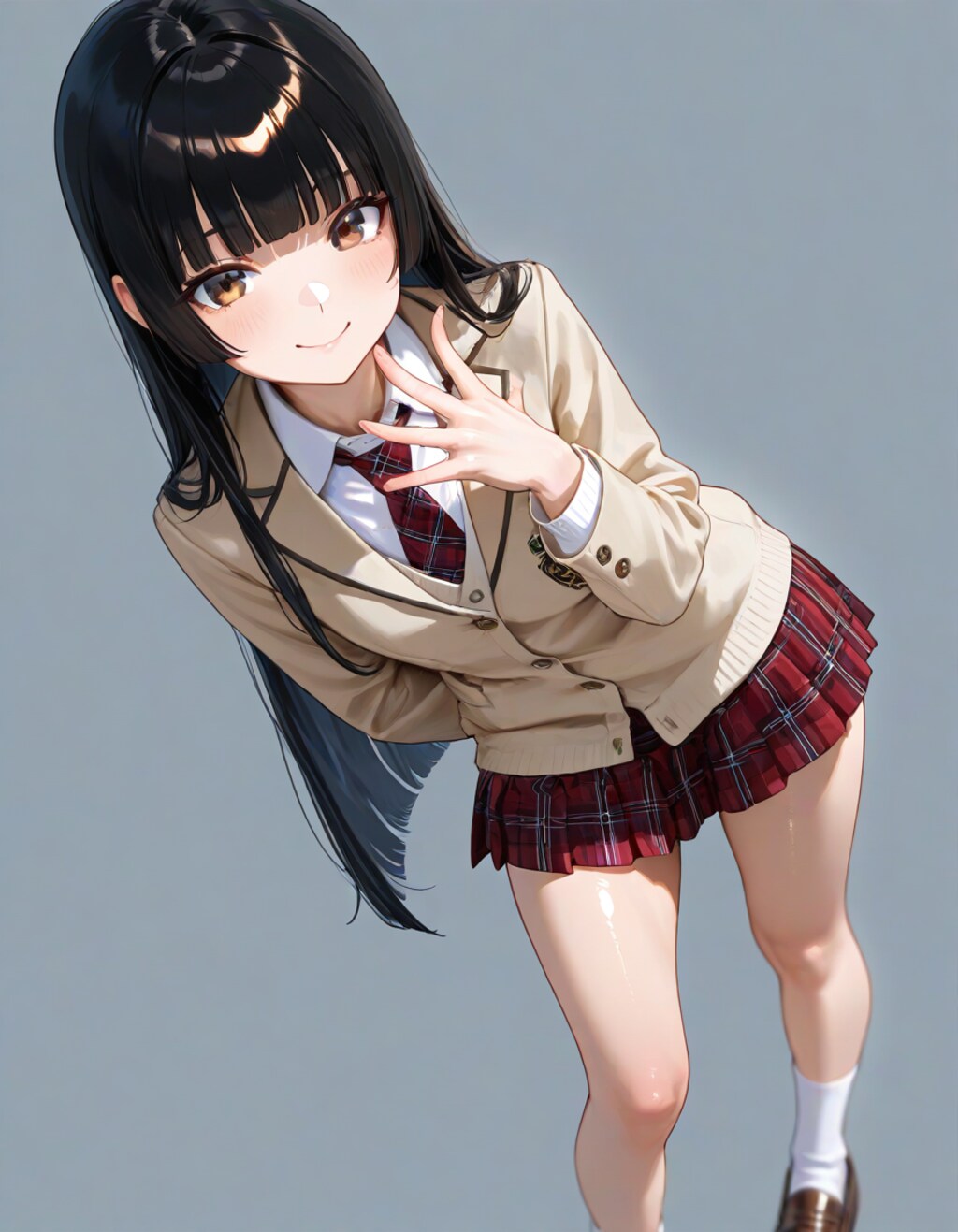 ブレザーな姫カットちゃん