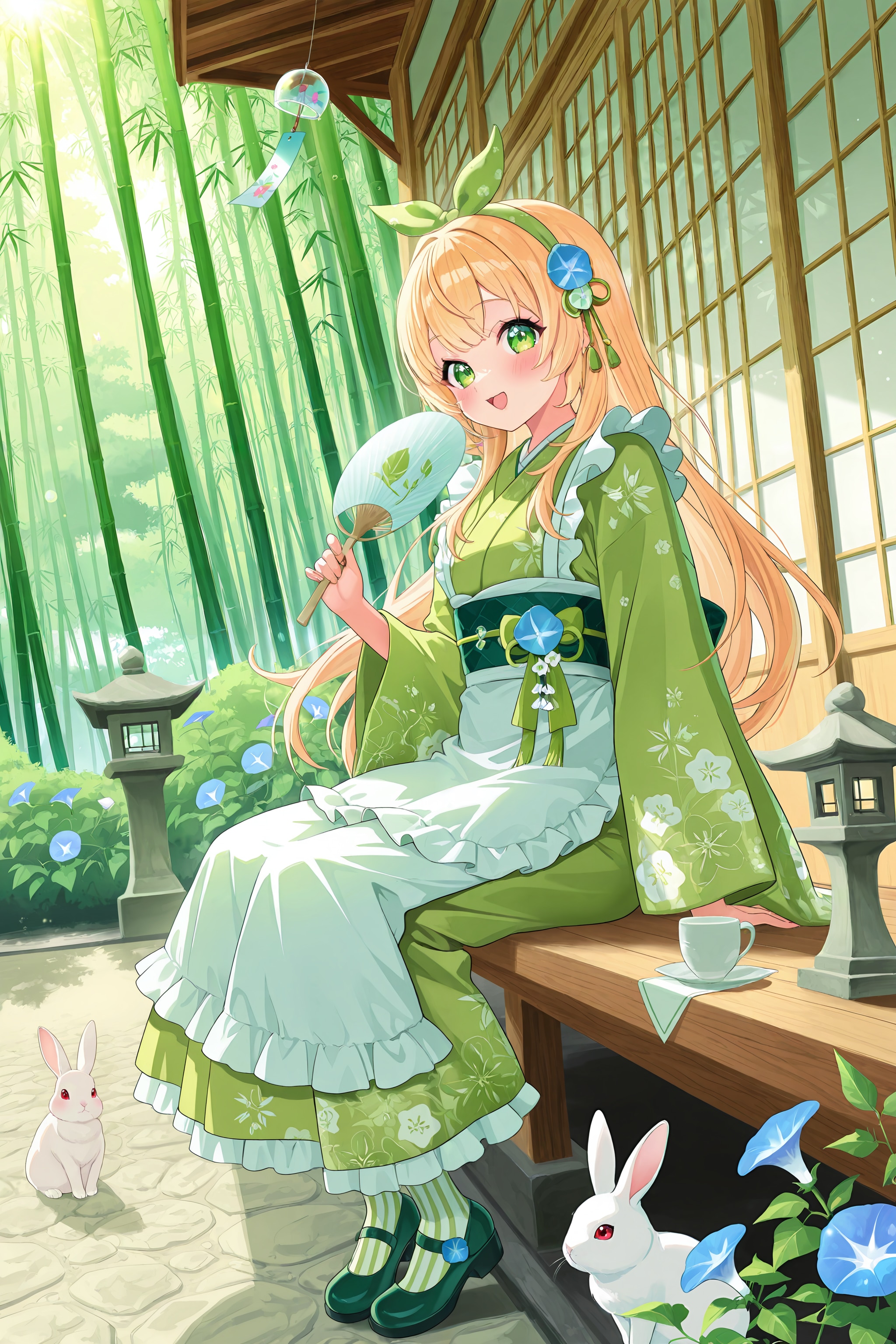 穏やかな夏の日