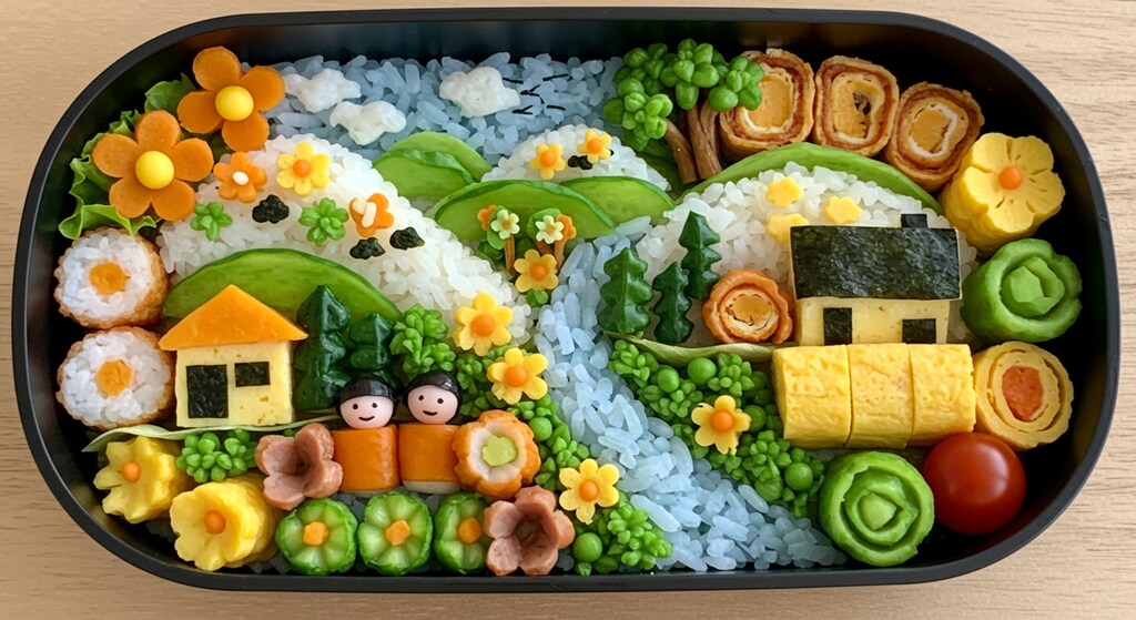 弁当に詰めた理想郷