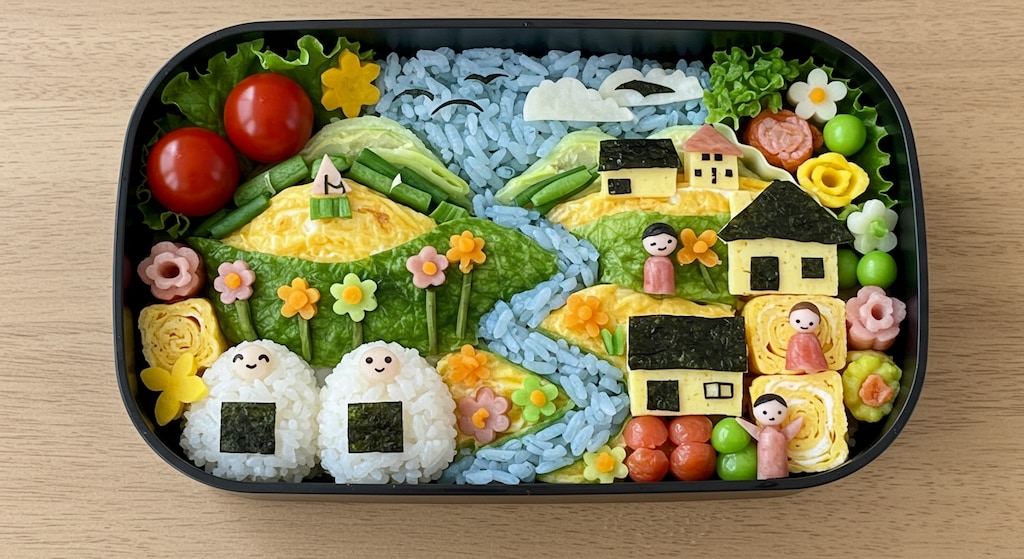 弁当に詰めた理想郷