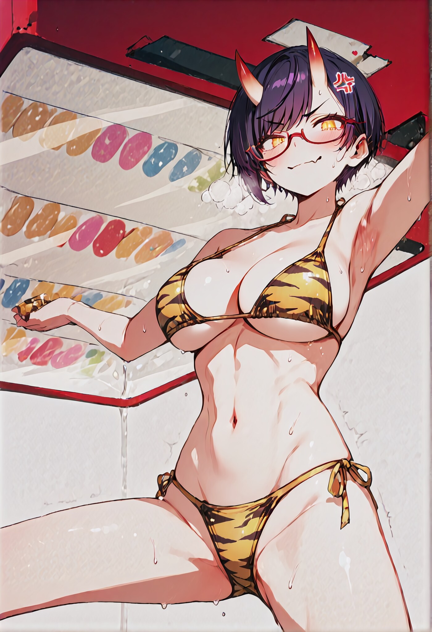モノをぶつけられたら痛いって、理解らせてあげるね♡