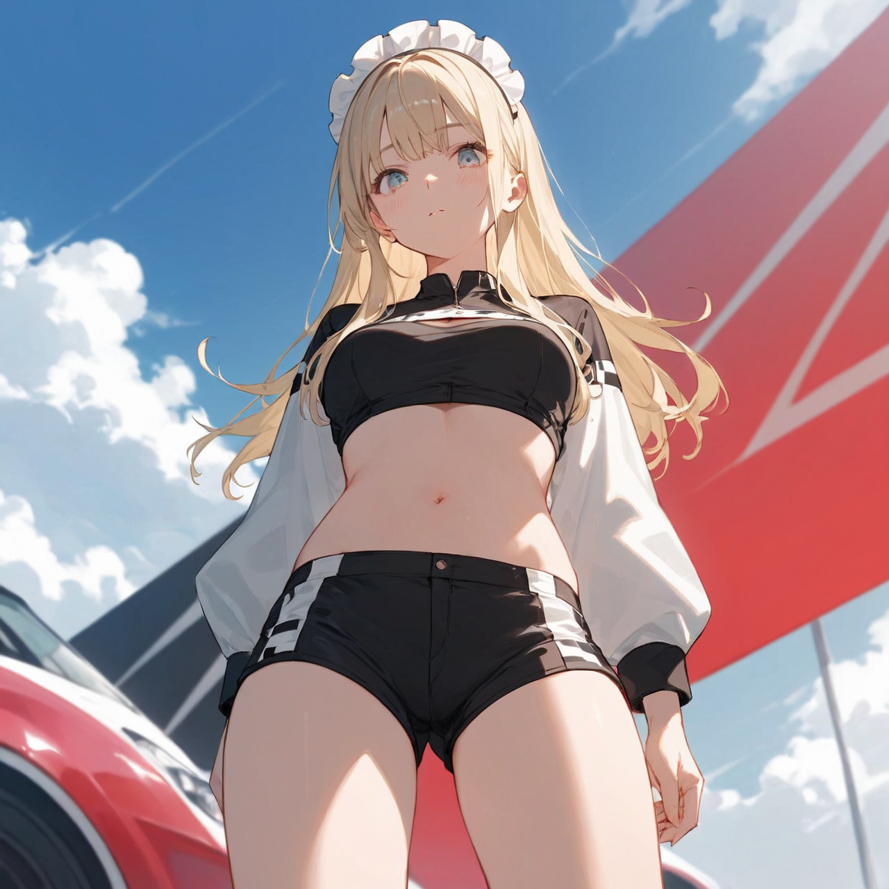 レースクイーンメイドさん