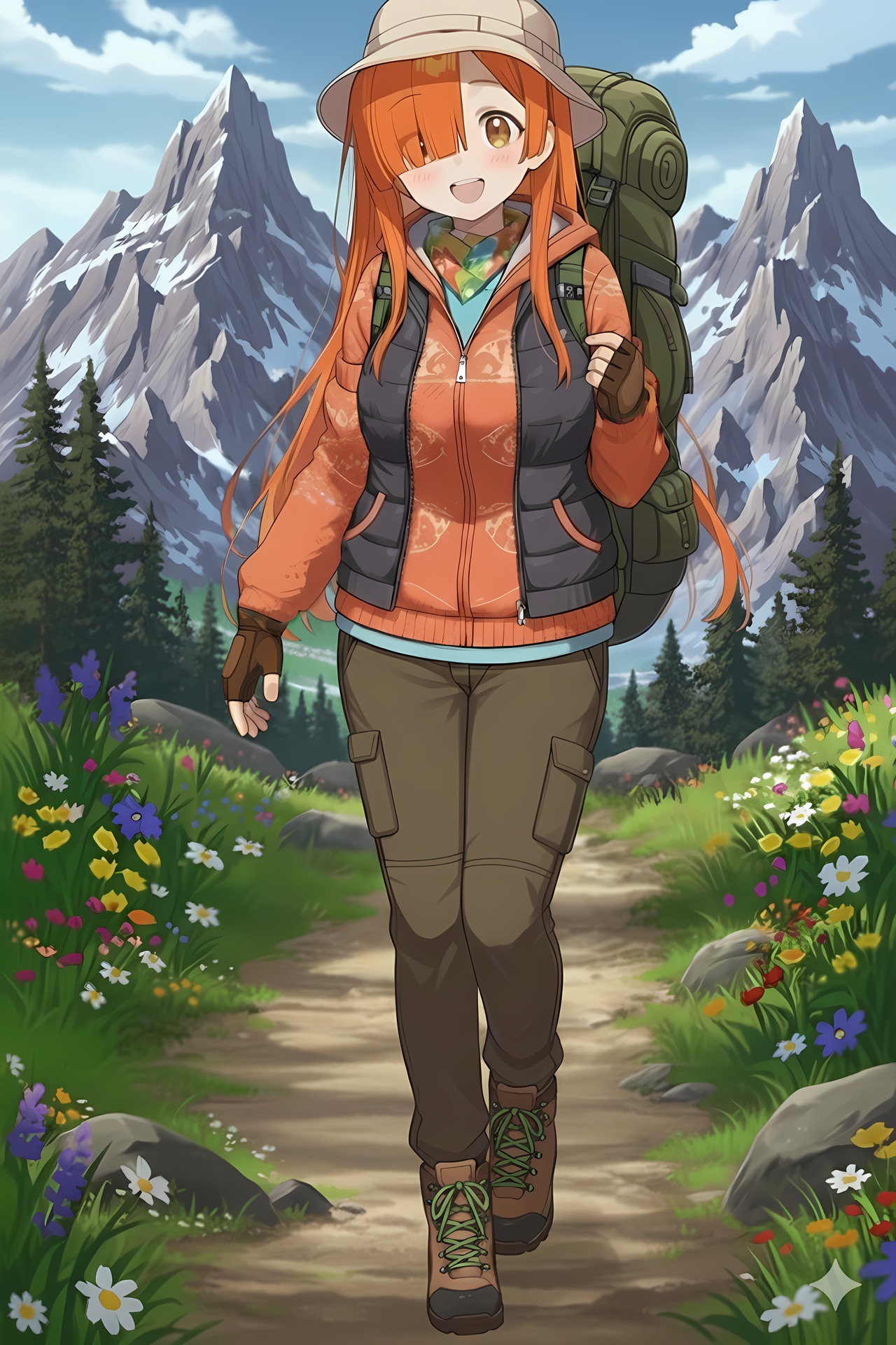 登山 | の人気AIイラスト・グラビア