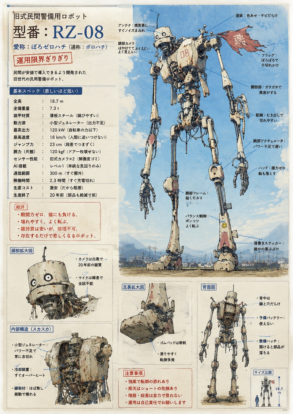俺はボロハチで出るっ！
