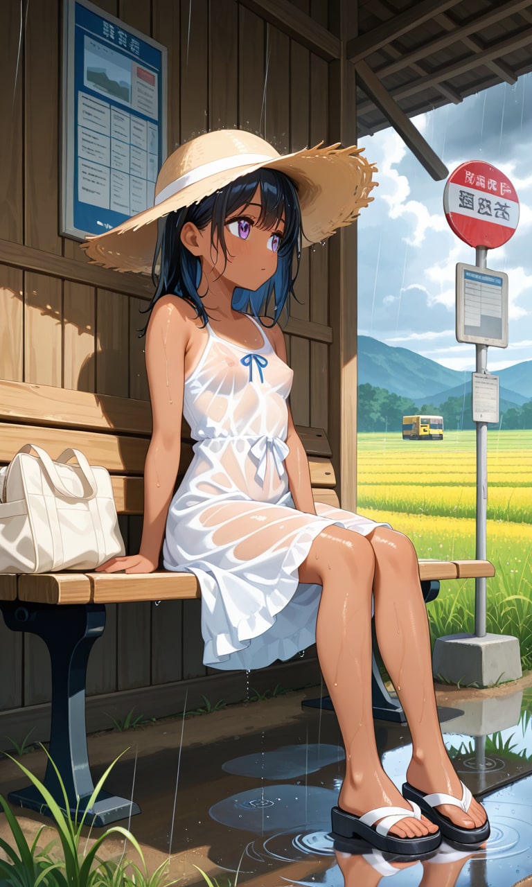 雨宿り