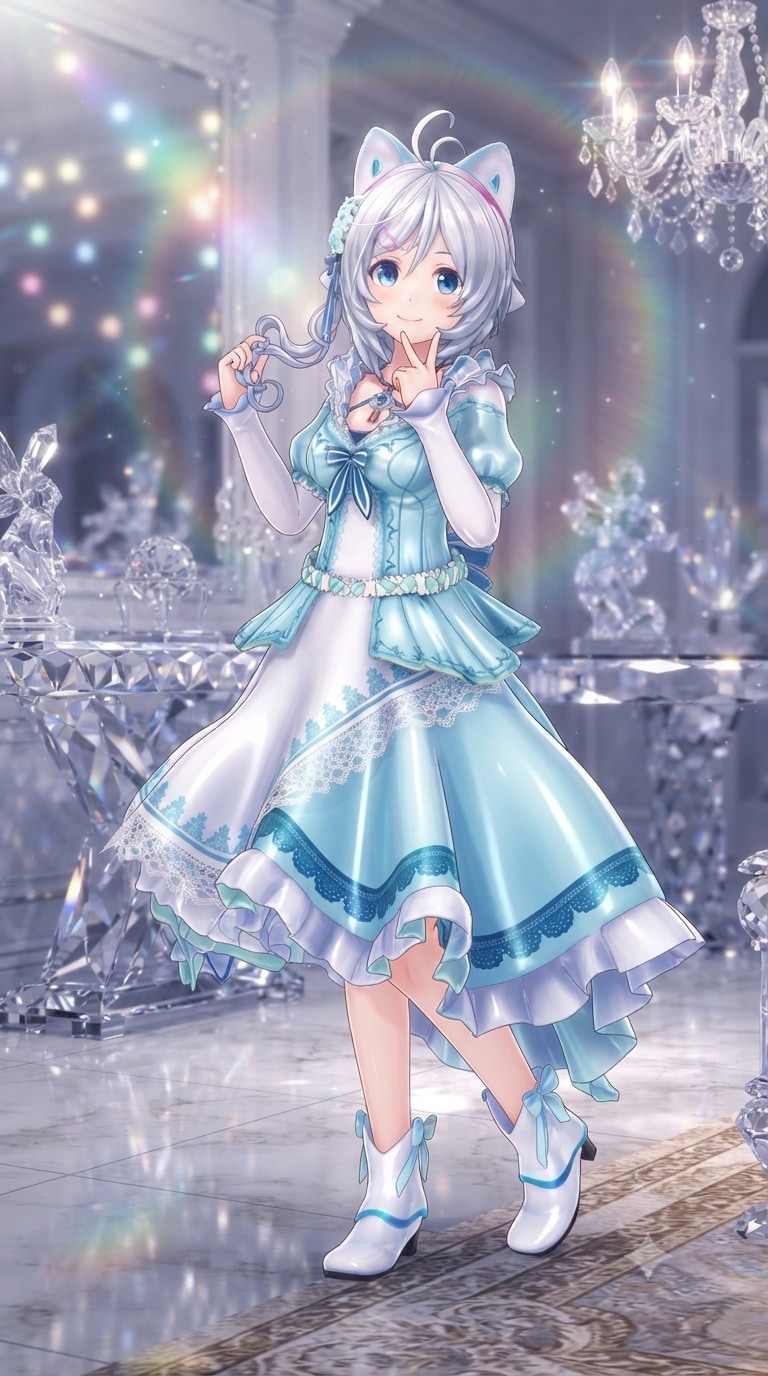 電脳少女シロ | の人気AIイラスト・グラビア