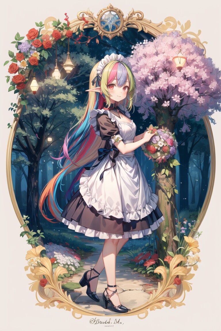 カラフルメイドエルフちゃん