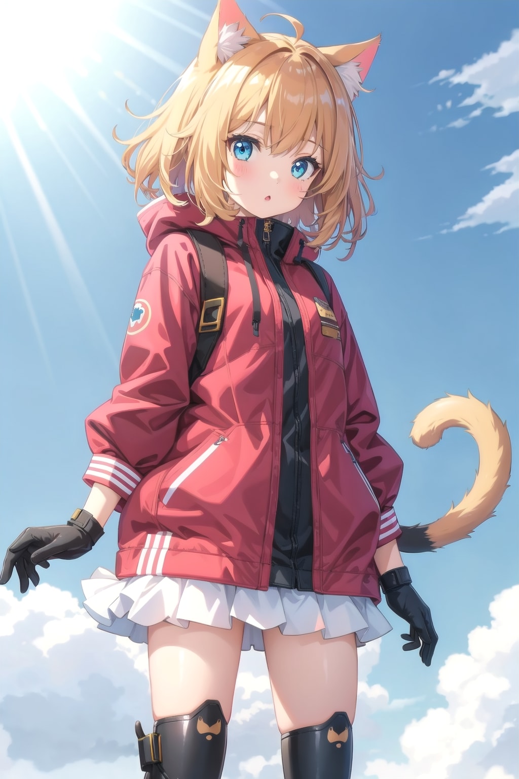 美少女ネコガール | の人気AIイラスト・グラビア