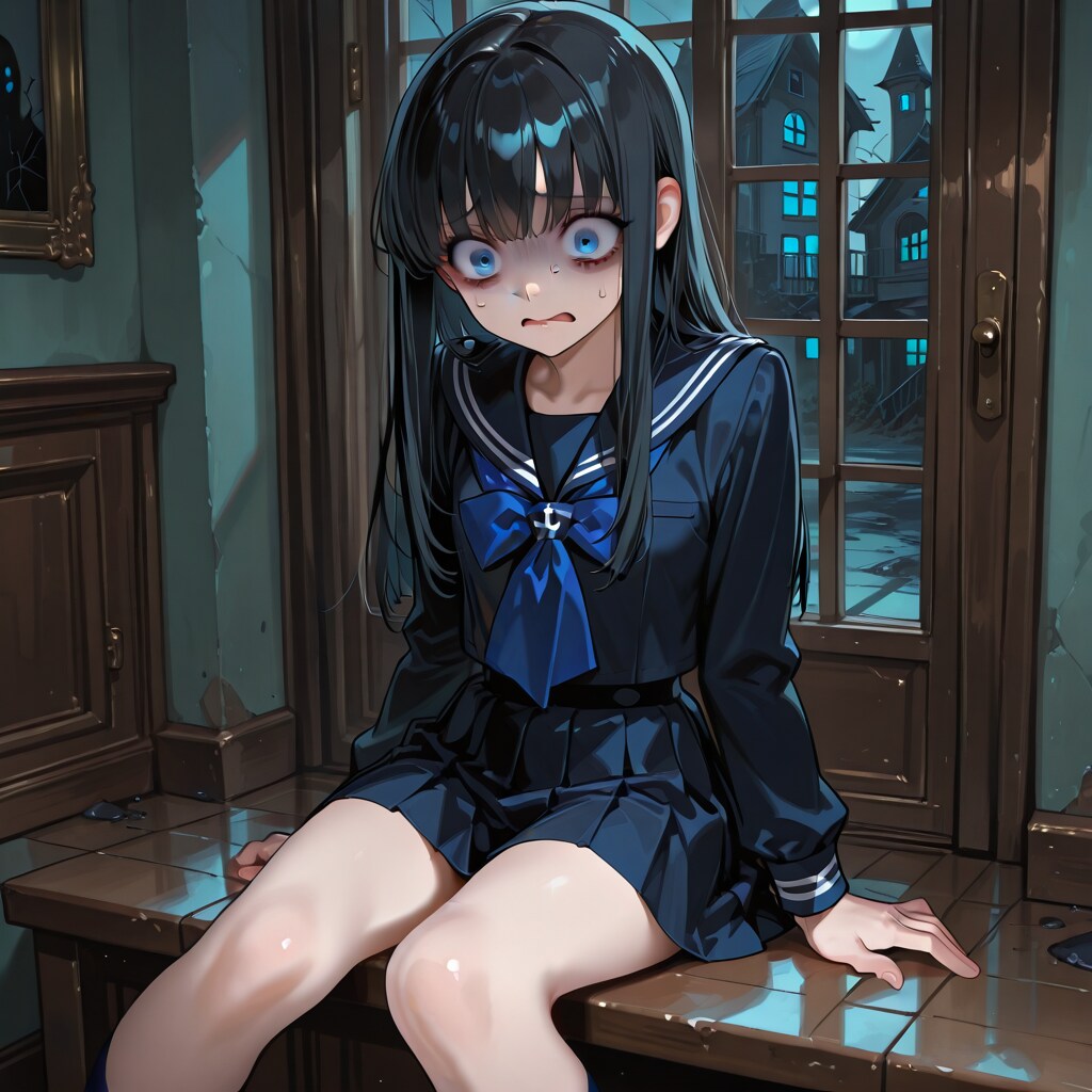 お化け屋敷 | の人気AIイラスト・グラビア