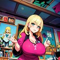 オタク女の部屋 3枚目