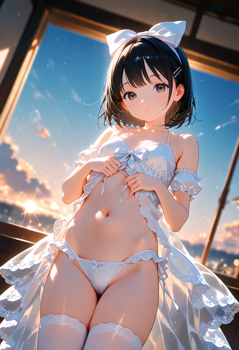 黒髪の美少女(R-15)(395)