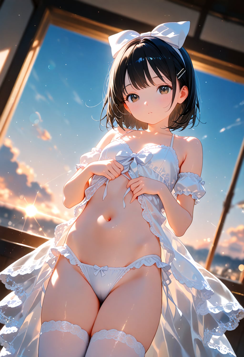 黒髪の美少女(R-15)(395)