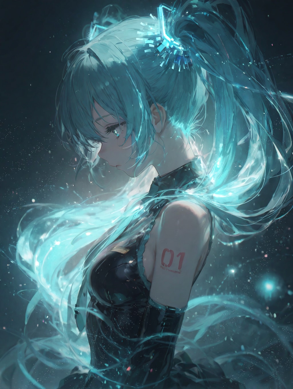 lowing hair ornament