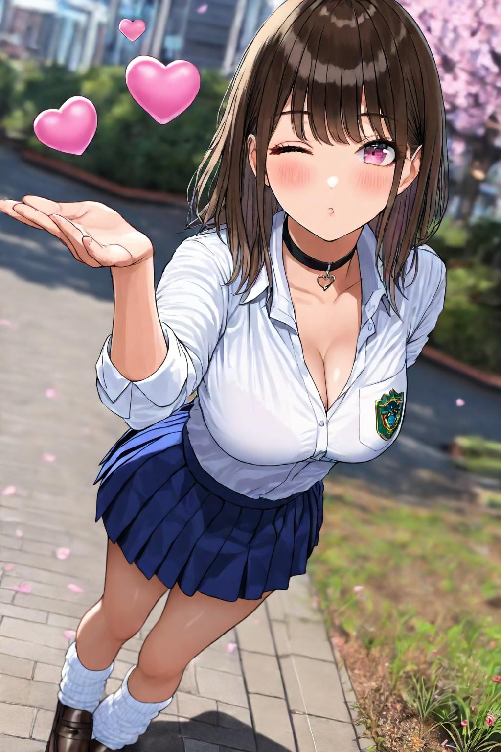 桜に紛れて、届け。