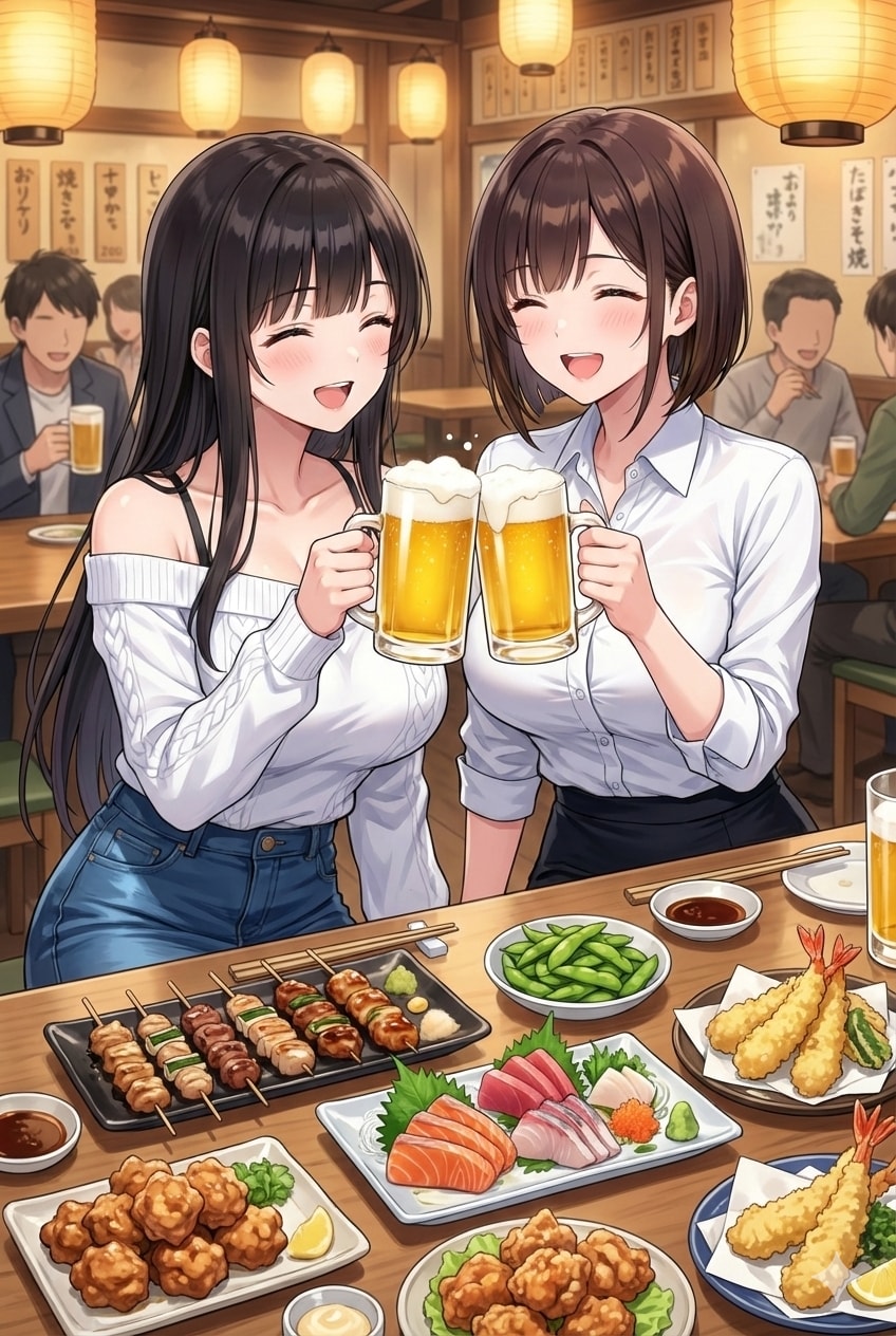 うちの子大人組の女子会定期 | の人気AIイラスト・グラビア