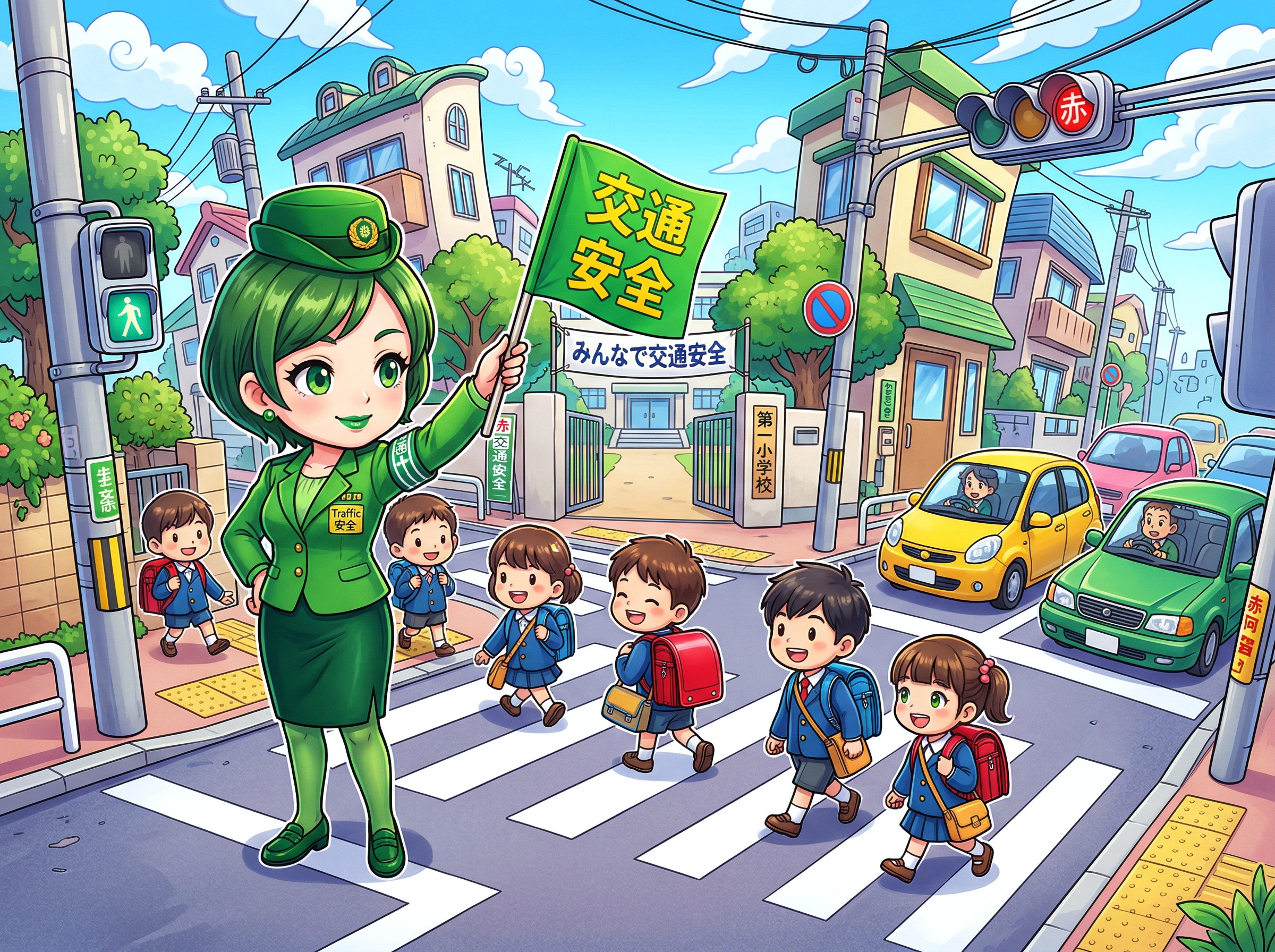 緑のおばさん | の人気AIイラスト・グラビア