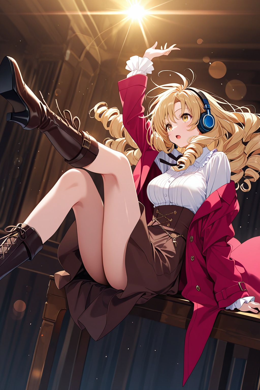 サウンドにノリノリのお姉さん♡