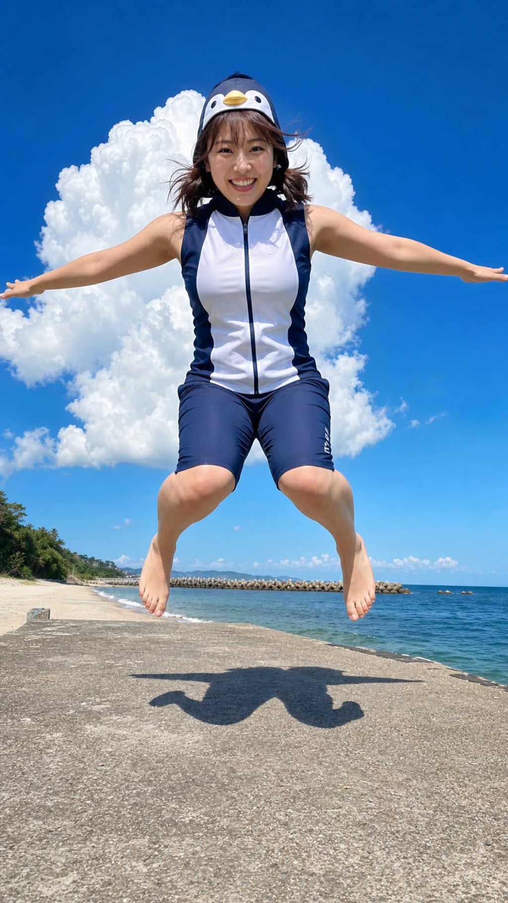 Wings of a Summer Penguin