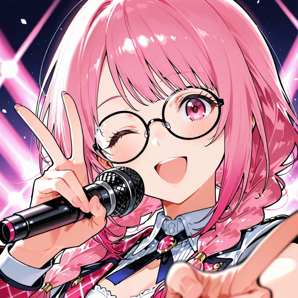 アイドルピンクちゃん | の人気AIイラスト・グラビア