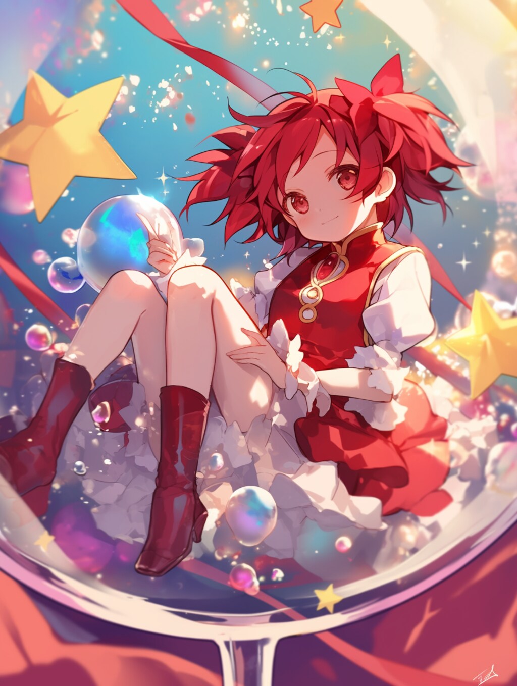 「瓶詰の少女」紅58