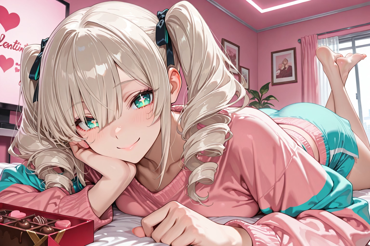 おうちでリラックス🍫ギャルちゃん | の人気AIイラスト・グラビア