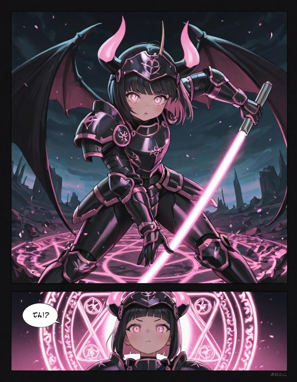 サイバーサムライデーモンちゃん（ライバルちゃん）