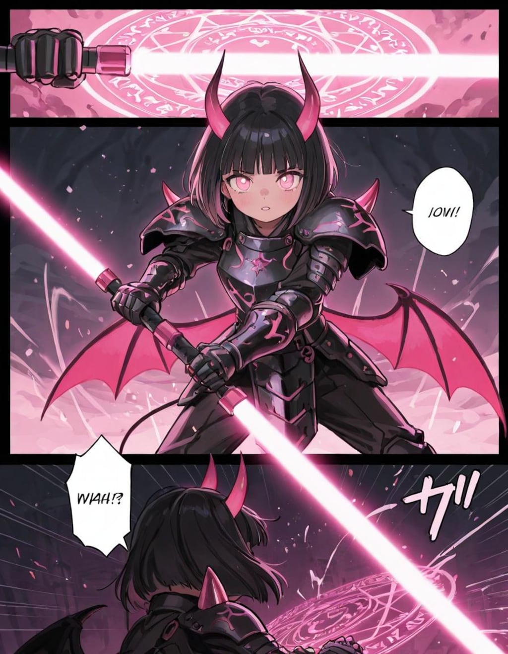 サイバーサムライデーモンちゃん（ライバルちゃん）