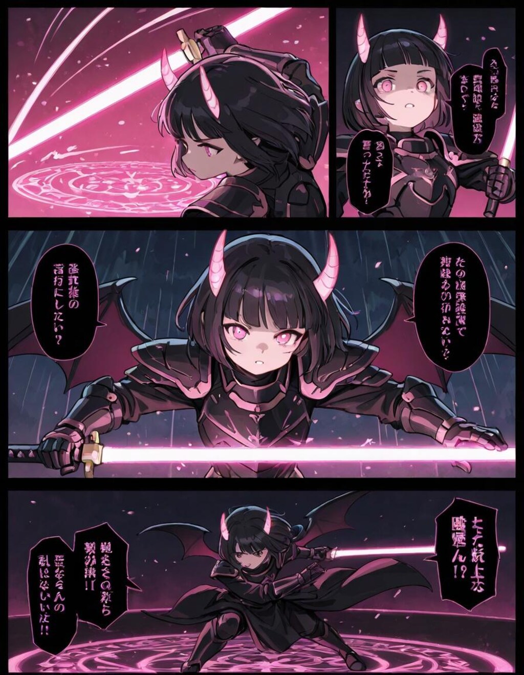 サイバーサムライデーモンちゃん（ライバルちゃん）