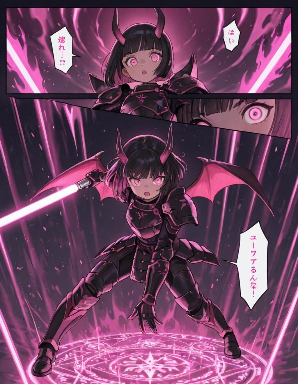 サイバーサムライデーモンちゃん（ライバルちゃん）