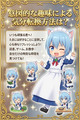 意図的な趣味による気分転換方法は？ | の人気AIイラスト・グラビア