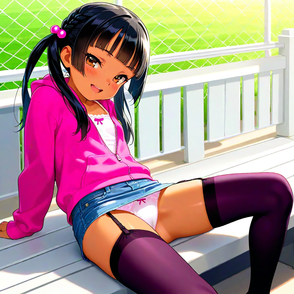 ツインテキャミニーソ子