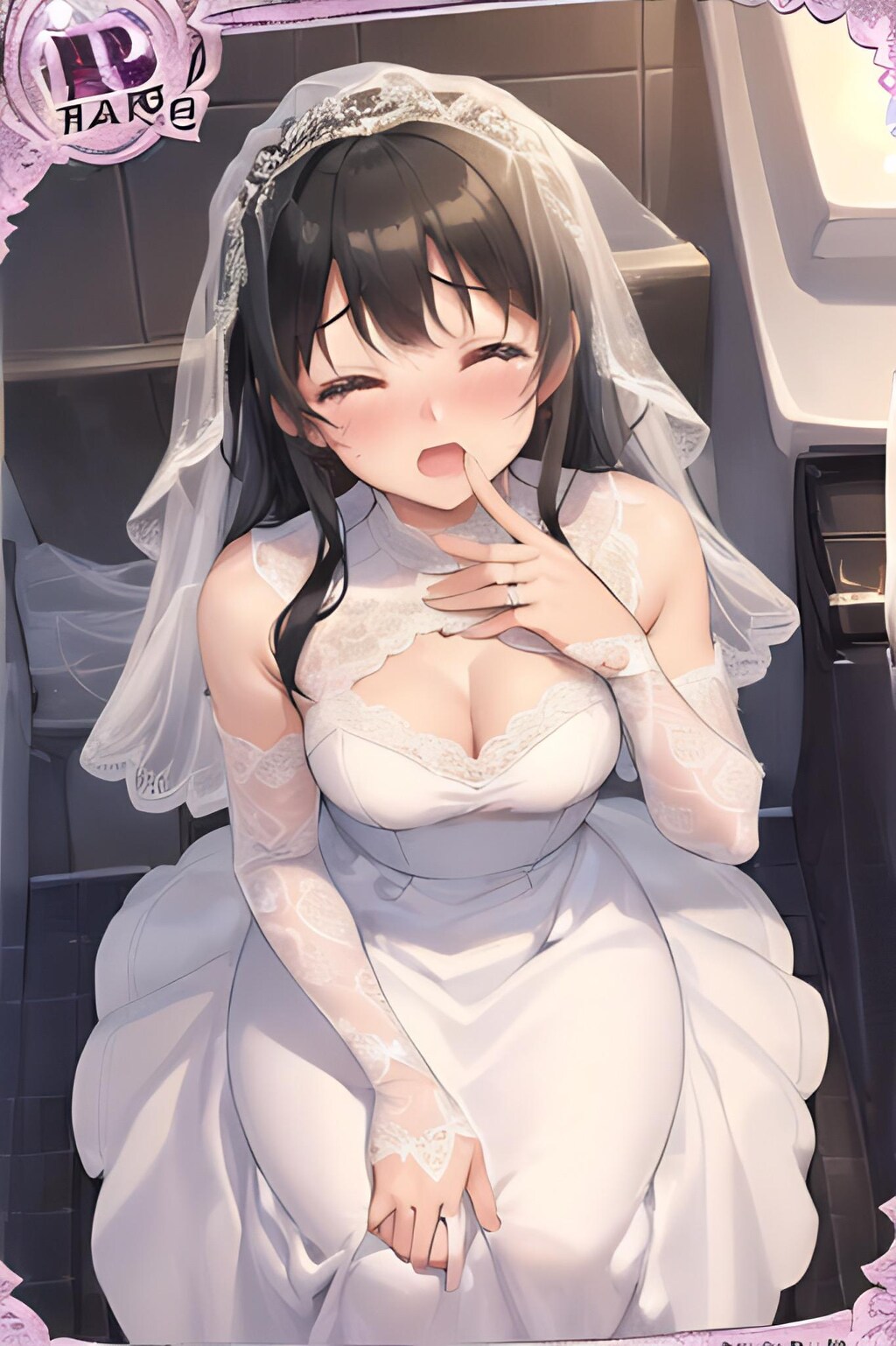化粧室で二人きり(17)