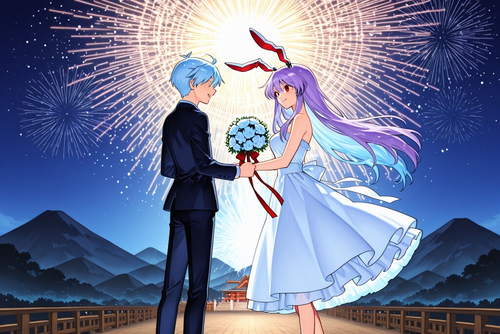 2年前の年末の結婚式
