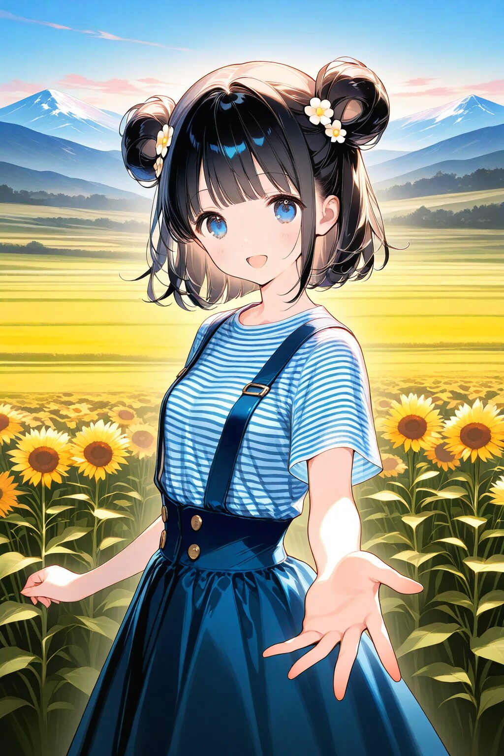 草原のおだんごちゃん🍡✨ | の人気AIイラスト・グラビア