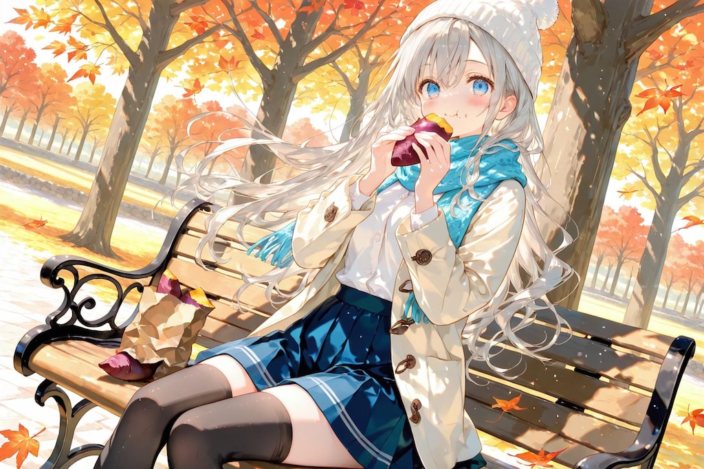 焼き芋買いすぎちゃった！