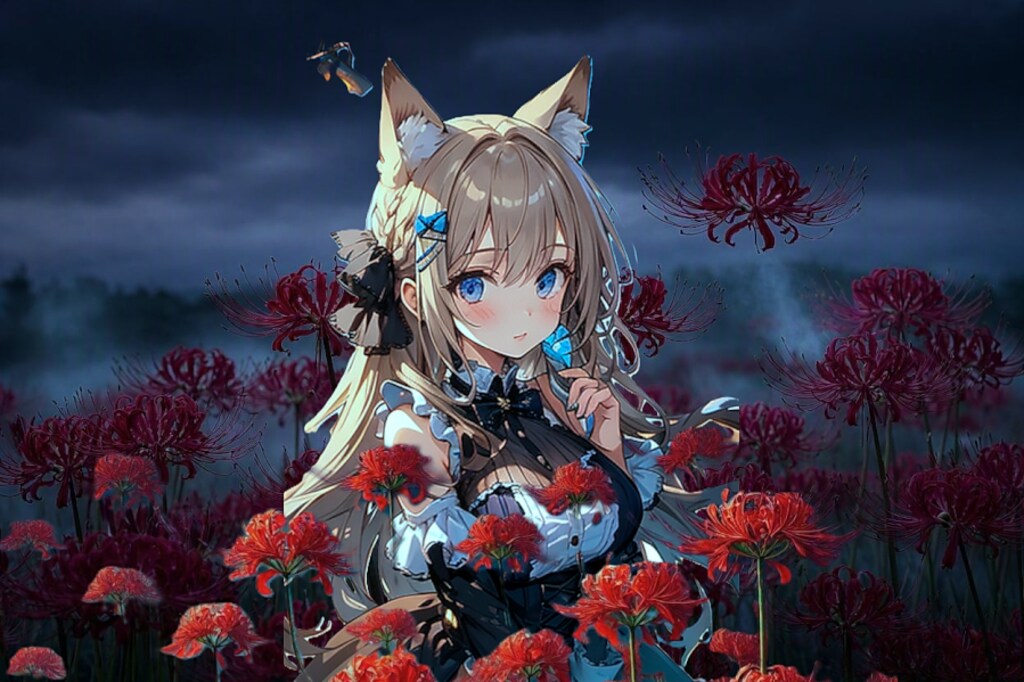 ６ 曼珠沙華と少女